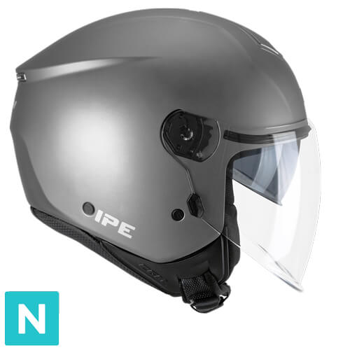 Casco Jet CGM 126A IPE Mono Antracita Satinado