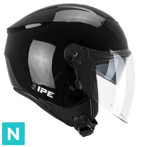 [126A-BLV-83 A1] Casco Jet CGM 126A IPE Mono Negro (XS)