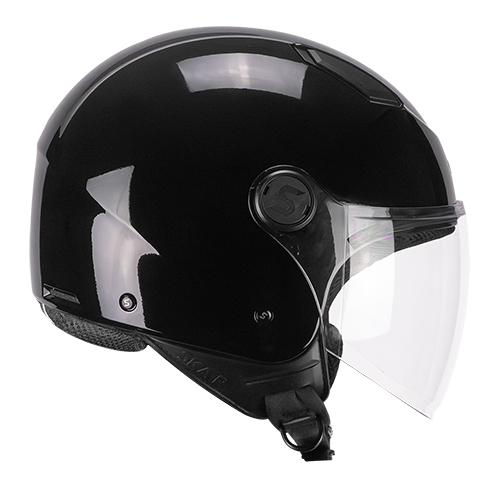 [1LHA-BLA-83 A1] Casco Jet CGM 1LHA Luke Mono Negro (XS)