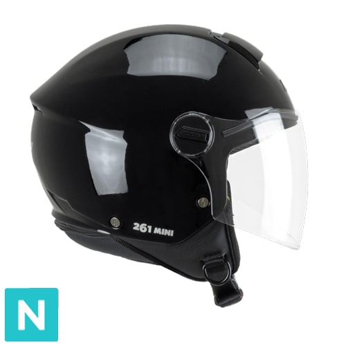 [261A-ALA-83 YE] Casco Infantil CGM 261A Mini Mono Negro (YXL)