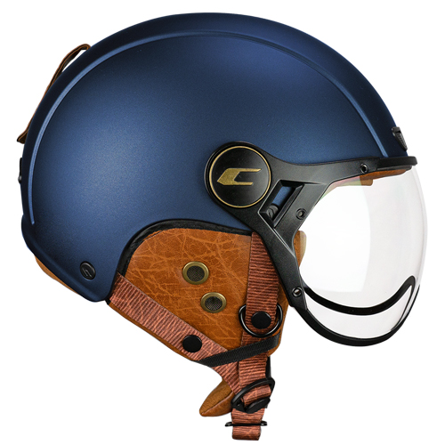 [801V-BSA-06 A1] Casco CGM 801V EBI Vintage Azul Satinado (XS)