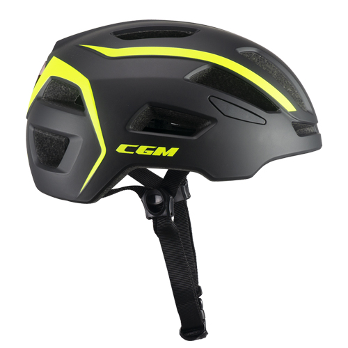 [854G-AAA-19 C1] Casco CGM 854G Viale Bico Grafito Amarillo Flúor Mate (M)