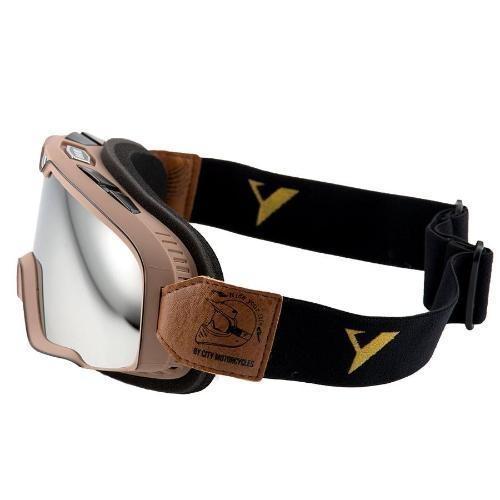 [00000039-BROWN-TALLA UNICA] Casco By City Roadster Goggle Marrón