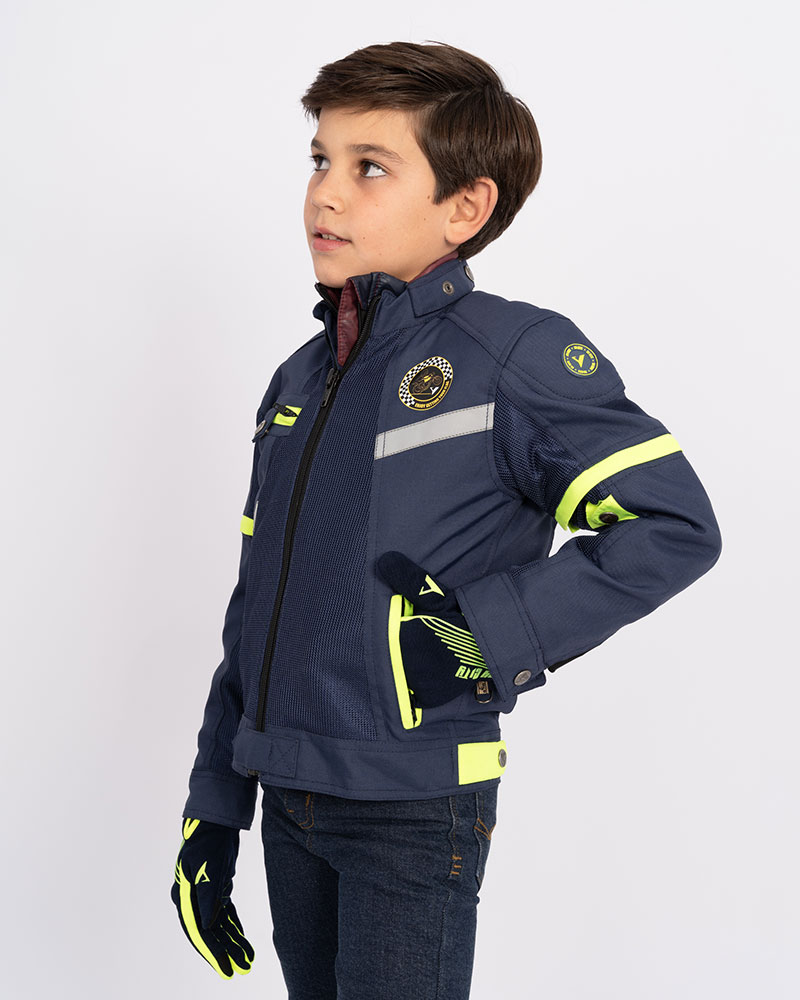 [40000144-BLACK-XS/S] Chaqueta By City Junior Rider Negro