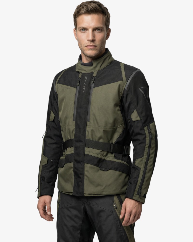 [4000269-DARK-GREEN-3-XL] Chaqueta de Invierno By City K2 Hombre Verde Oscuro (3XL)