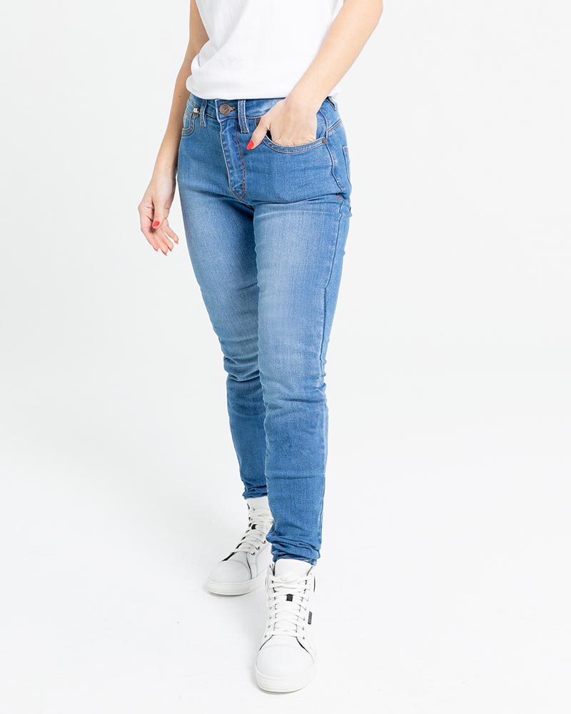 Pantalón By City Bull Mujer Azul