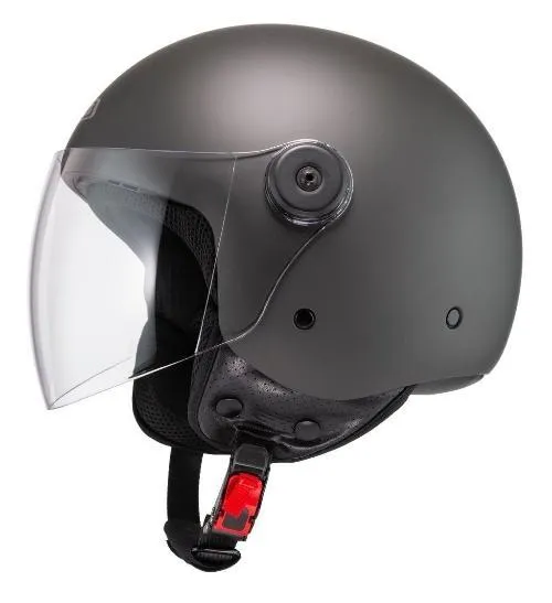 Casco Jet NZI Magma antracita mate (XS)