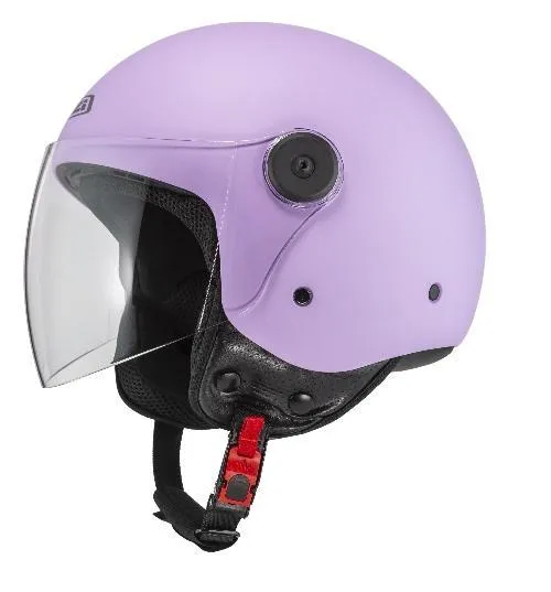 Casco Jet NZI Magma rosa mate