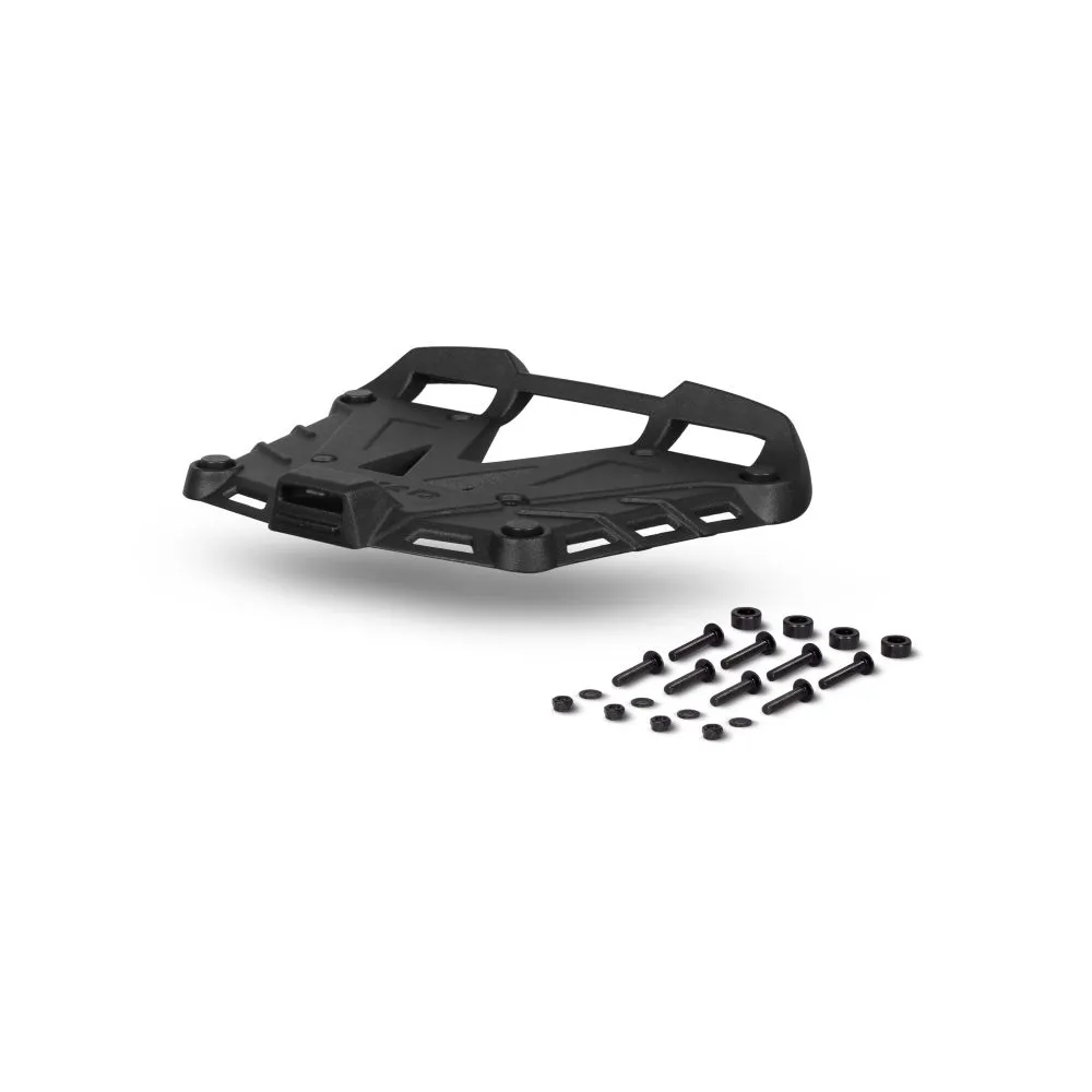 Shad platina negra aluminio + tornillos