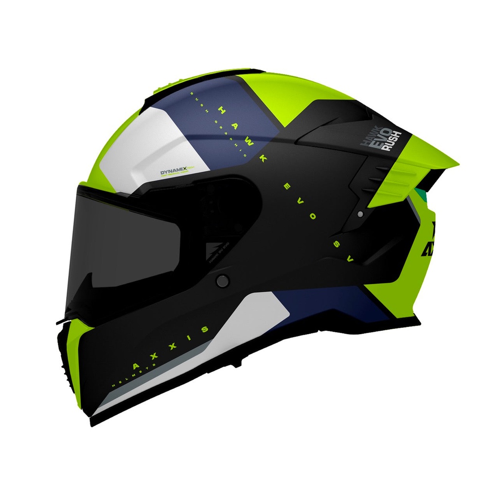 [4321C43B3203] Casco Axxis FF122SV Hawk Evo SV Rush B3 Mate (XS)