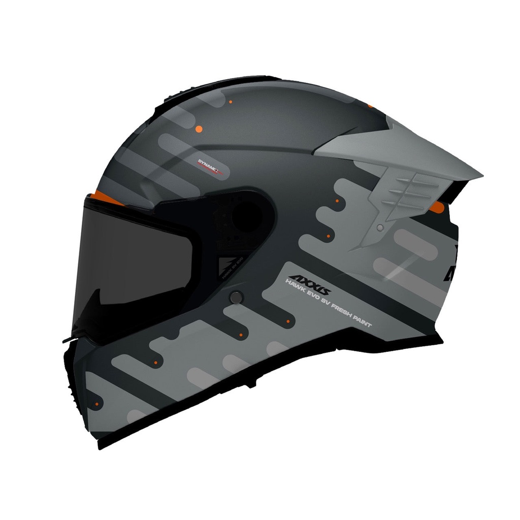 [4321C44C2203] Casco Axxis FF122SV Hawk Evo SV Freshpaint C2 Mate (XS)