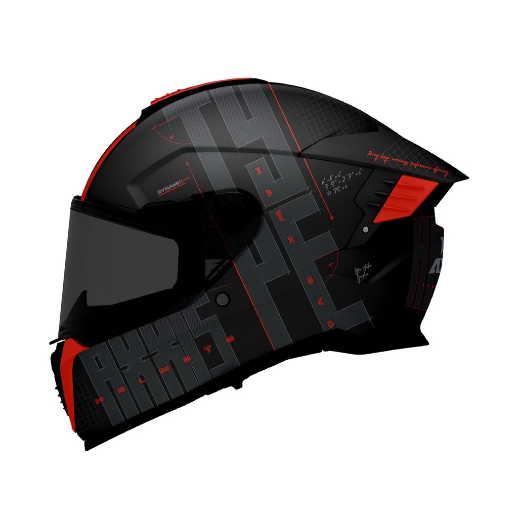 Casco Axxis FF122SV Hawk Evo SV Type Studio B5 Mate
