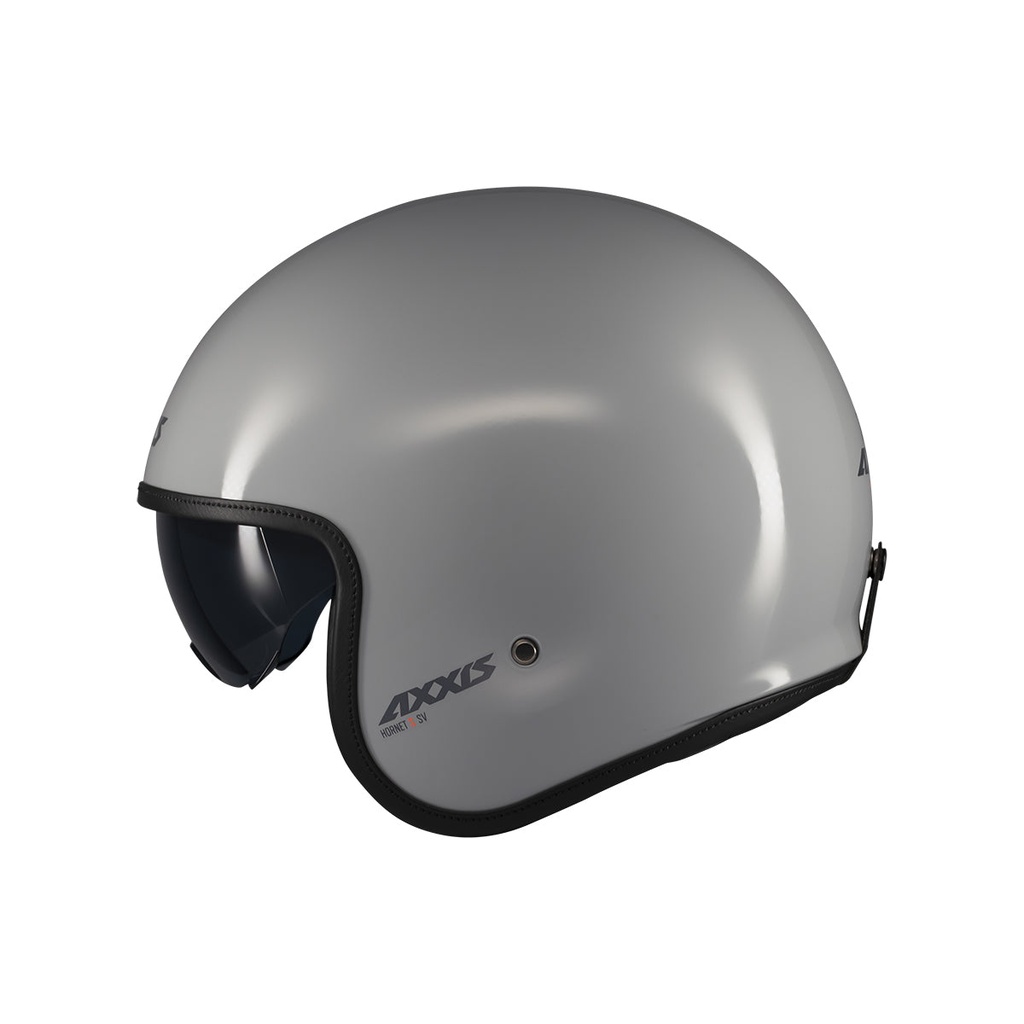 [43390000213] Casco Axxis OF507SVB Hornet SV S Solid A2 Gris Brillo (XS)