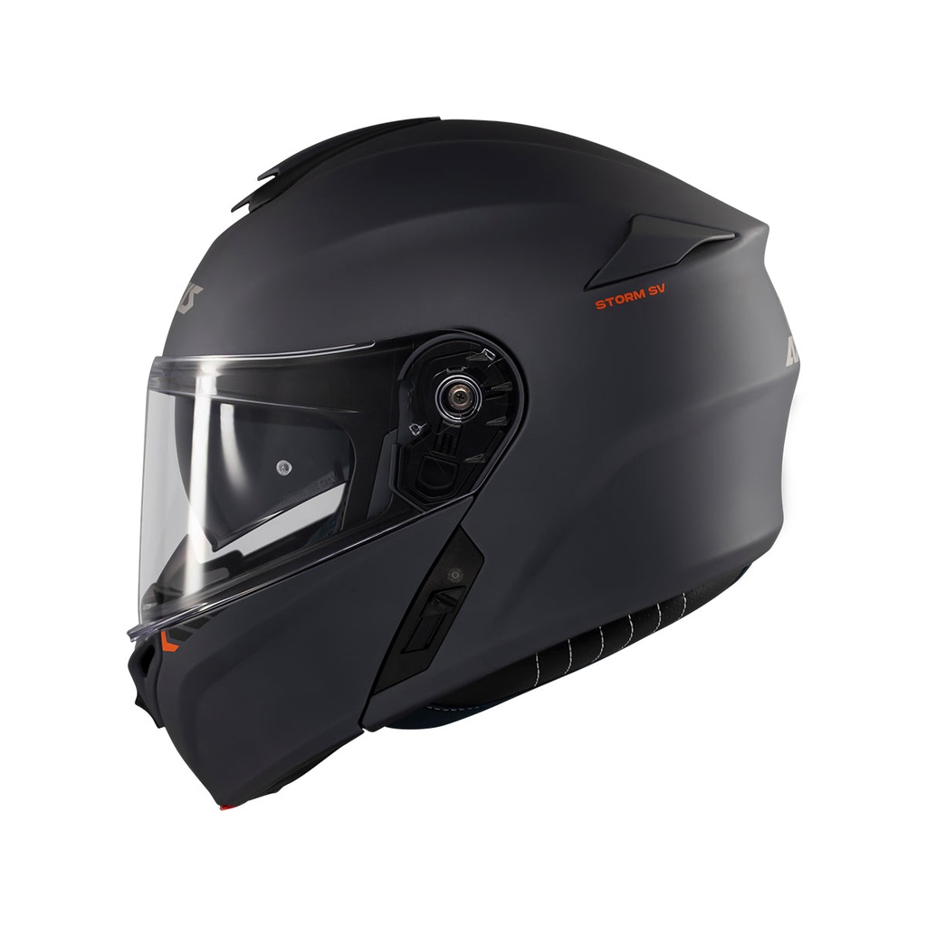 [43420000233] Casco Axxis FF938SV Storm SV S Solid A2 Titanio Mate (XS)