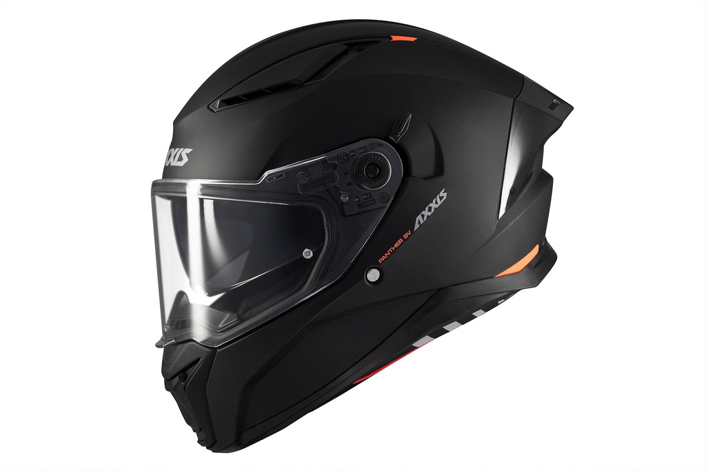 Casco Axxis FF130SV Panther SV Solid A1 Negro Mate