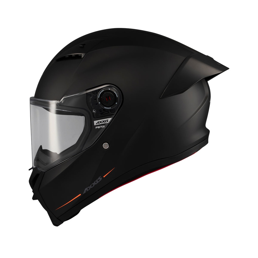 Casco Axxis FF132 Fenix Solid A1 Negro Mate