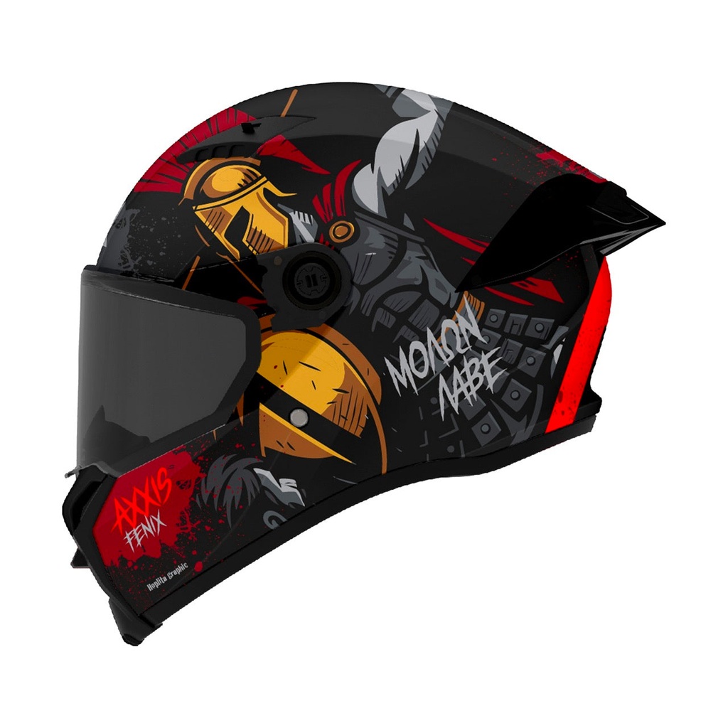[4364C47B5203] Casco Axxis FF132 Fenix Hoplita B5 Mate (XS)