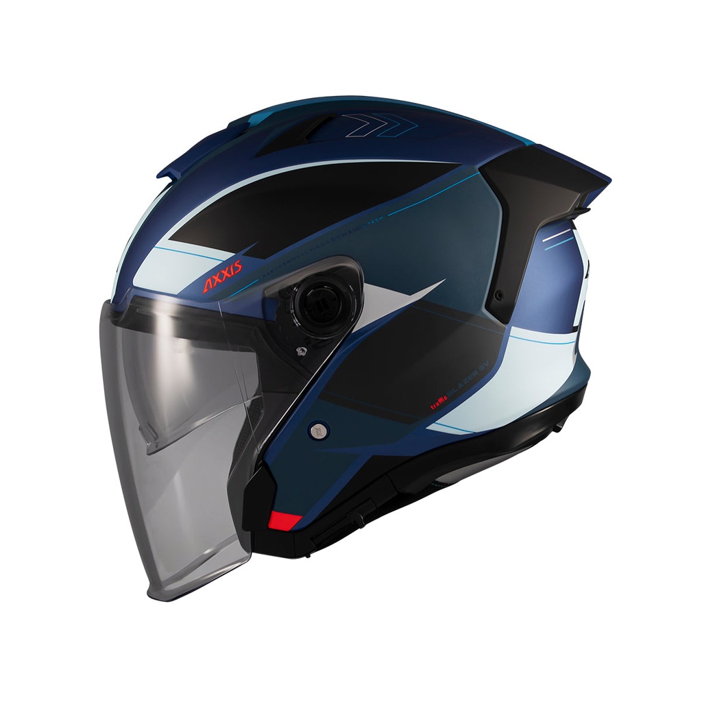 [4366C252733] Casco Axxis OF516SV Blazer SV Traffic C7 Mate (XS)