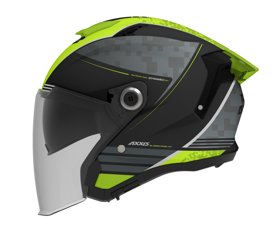 Casco Axxis OF516SV Blazer SV Pixelart B3 Mate