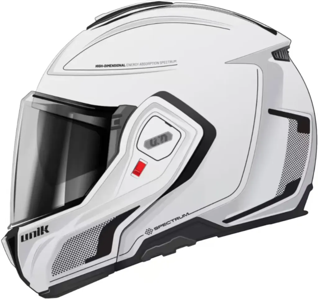 Casco Convertible Unik Spectrum DV Dotty negro blanco (XS)