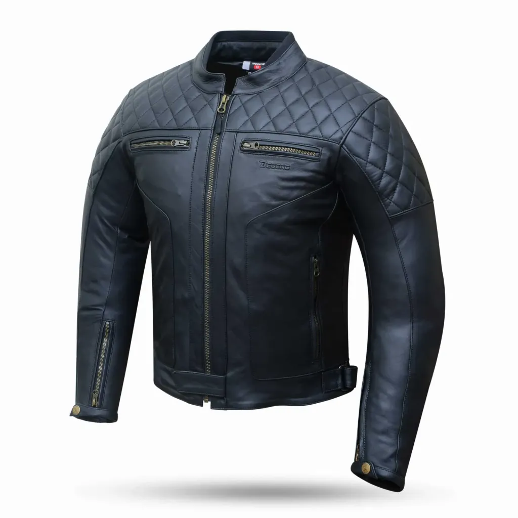 Chaqueta Piel Degend Classic negra (S)