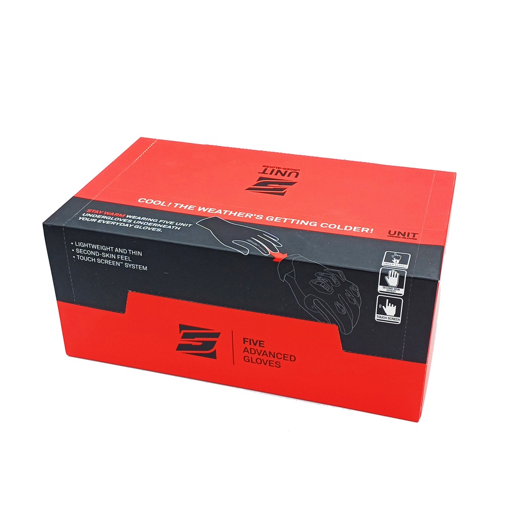 Guantes Soto Guante Five Unit Negro Pack 15uds