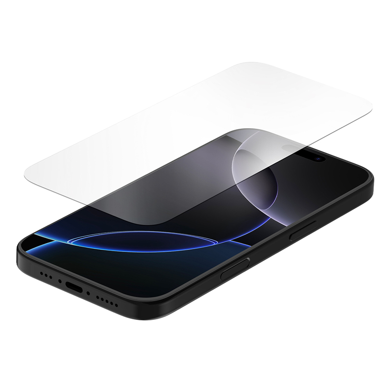 [ANX-GSP-IP16M] QUAD LOCK Protector de pantalla QUAD LOCK cristal templado - iPhone 16 Pro