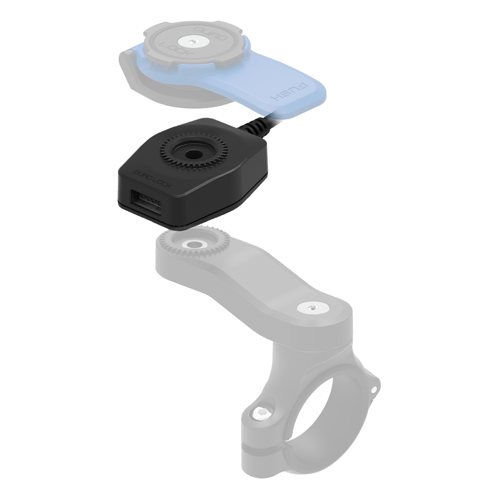 [QLA-MOT-USB] QUAD LOCK Cargador USB para motos QUAD LOCK