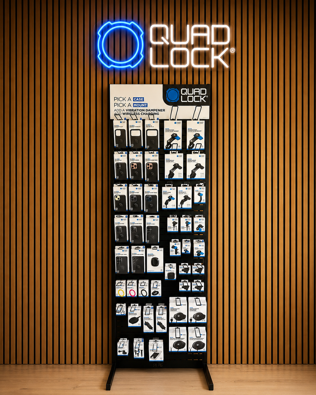 QUAD LOCK Expositor sin panel superior QUAD LOCK (Letrero magnético)