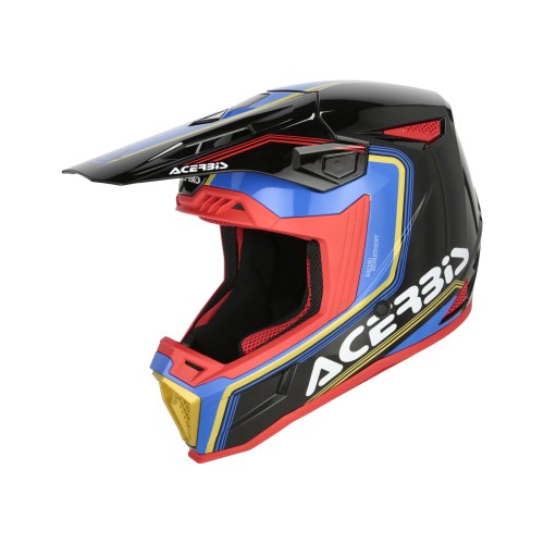 [0026829.316.061] Casco Acerbis Whoops Negro/Azul (XS)