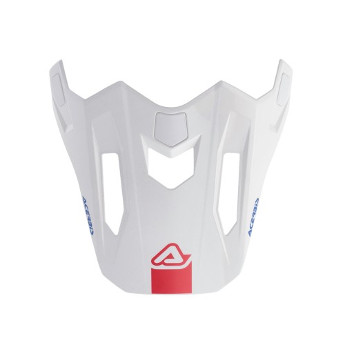 Visera Acerbis Whoops Blanco/Azul/Rojo