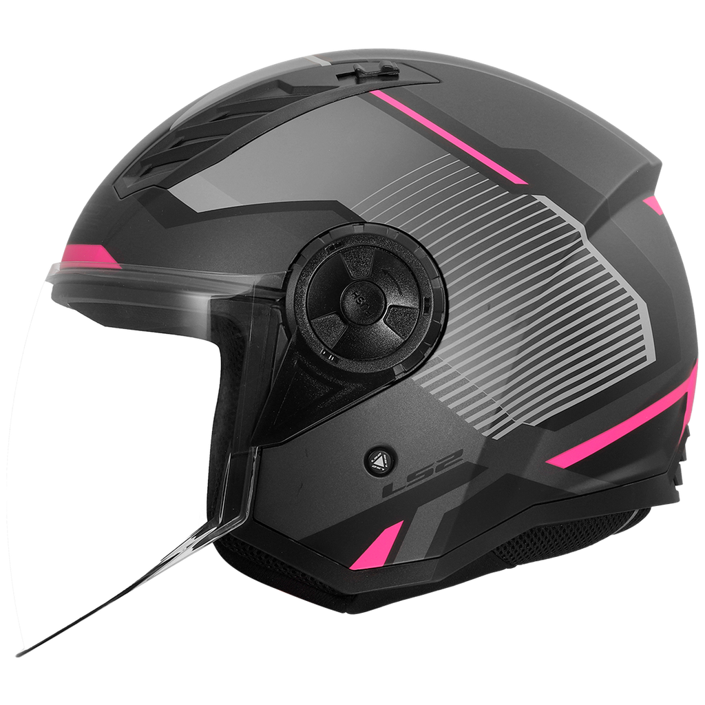 LS2 OF616 Airflow II Solar Grey PINK-06 3XL