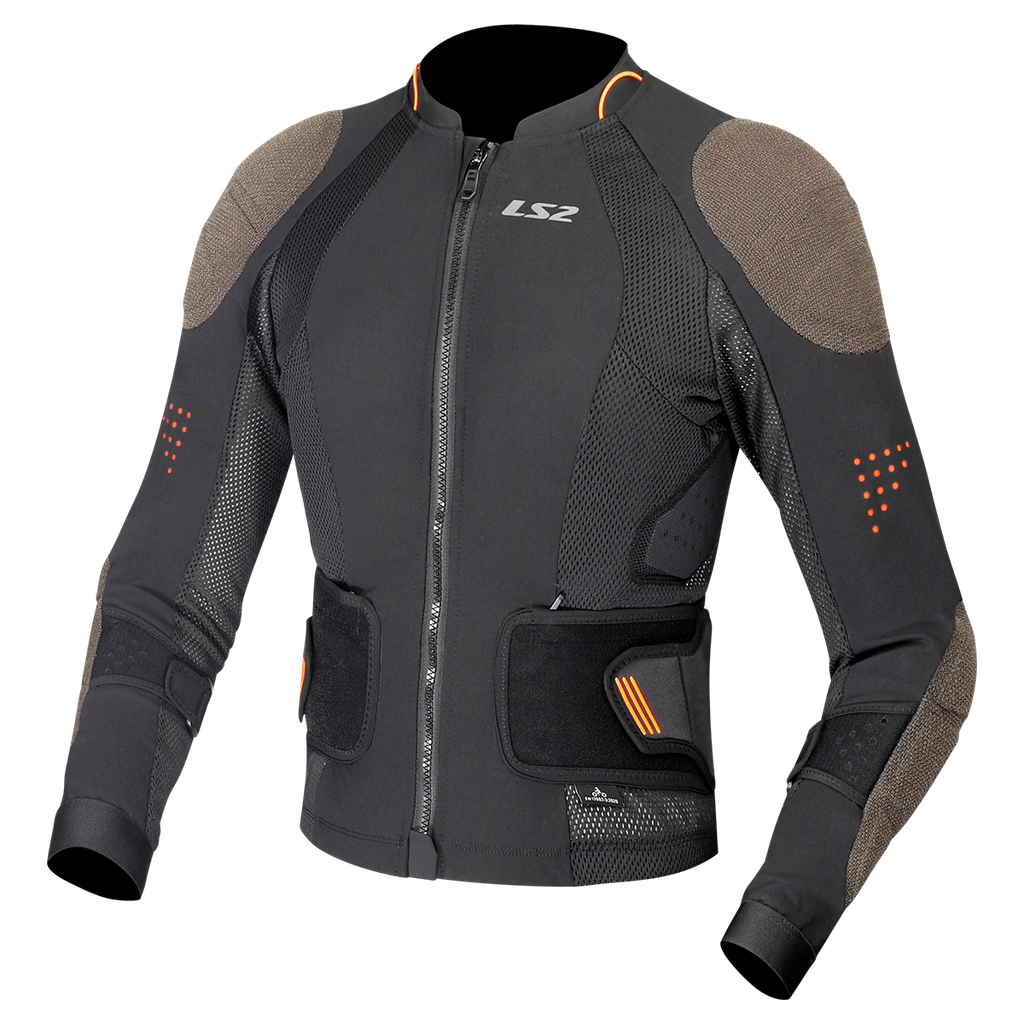 LS2 X-terrain Lady Jacket Black Grey 3XL