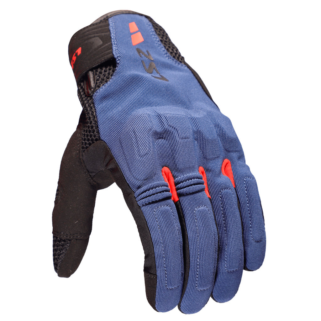 LS2 Dart III Man Gloves Dark Blue Red 3XL