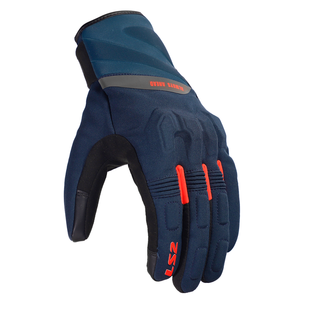 LS2 Jet III Man Gloves Dark Blue 3XL