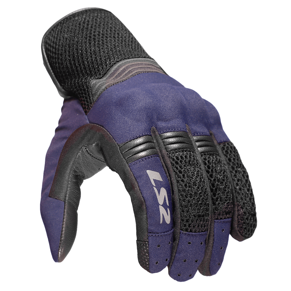 LS2 Flow Man Gloves Dark Blue 3XL
