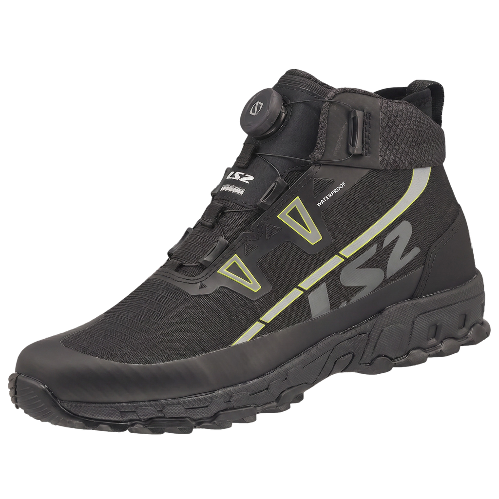 LS2 Trekker Man Boots Wp Black H-v Yellow 39