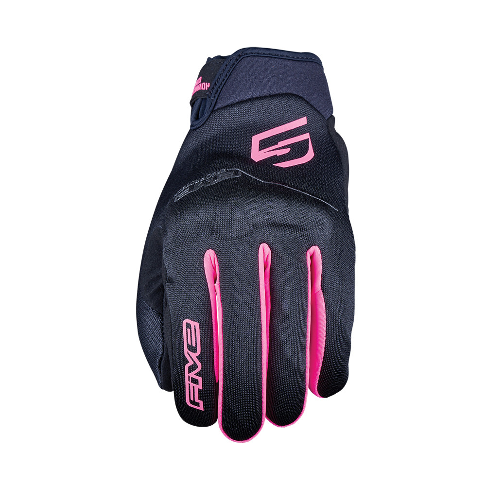 [GF5GLWE207] Guantes Five Globe Evo Woman Negro / Rosa (XS)