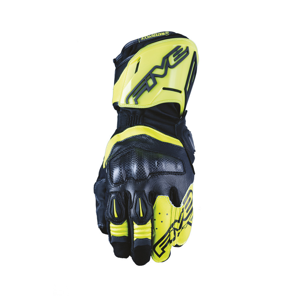 [GF5RFXWP0208] Guantes Five Rfx Wp Negro / Amarillo Fluor (S)