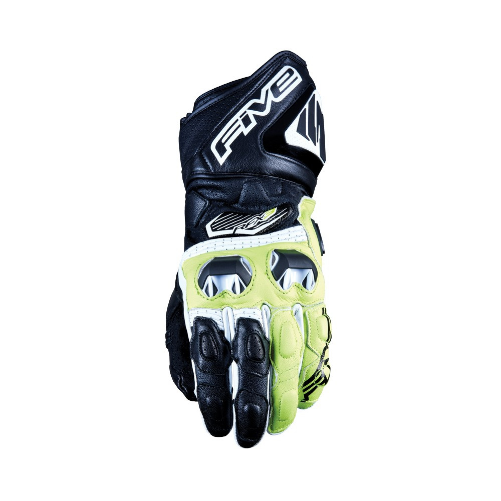 [GF5RFX31908] Guantes Five Rfx3 V2 Negro / Amarillo Fluor (S)