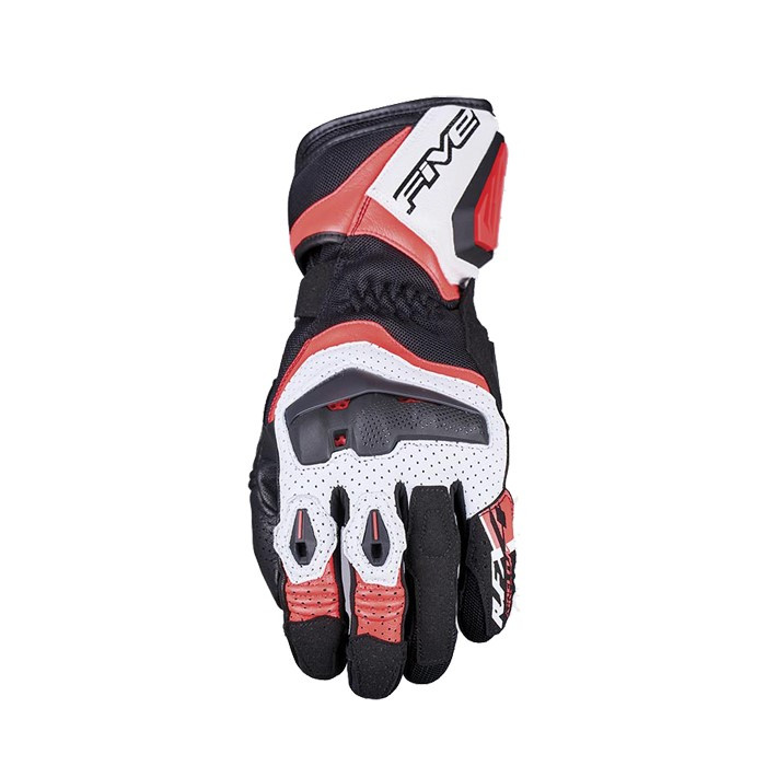 [GF5RFX4EA207] Guantes Five Rfx4 Evo Airflow Blanco / Rojo (XS)