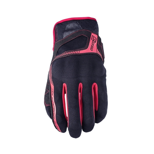[GF5RS30308] Guantes Five Rs3 Negro / Rojo (S)