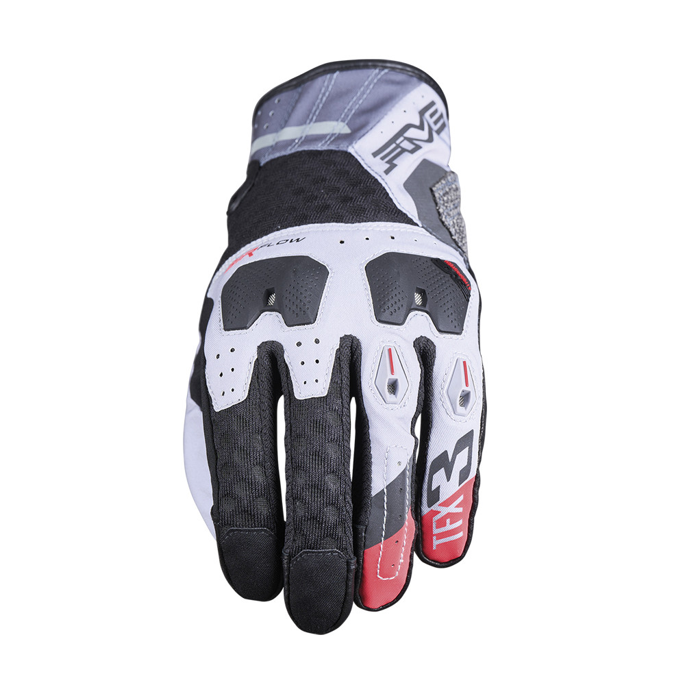 [GF5TFX3A0408] Guantes Five Tfx3 Airflow Gris / Rojo (S)