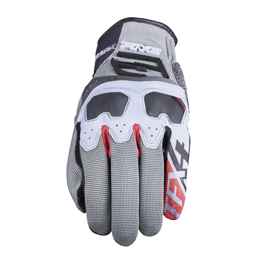 [GF5TFX400608] Guantes Five Tfx4 Gris / Rojo (S)