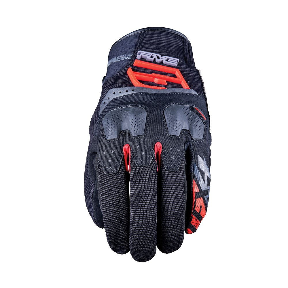 [GF5TFX400407] Guantes Five Tfx4 Negro / Rojo (XS)