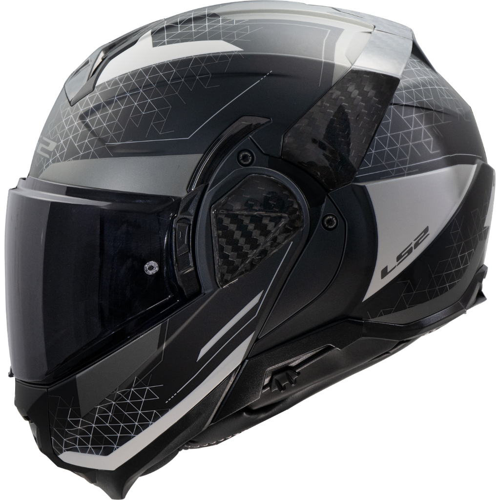 Casco Moto Modular LS2 FF910 Advant II Astral Gris