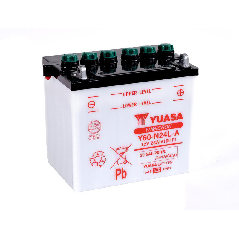 [Y60N24LA] Batería Yuasa Y60-N24L-A