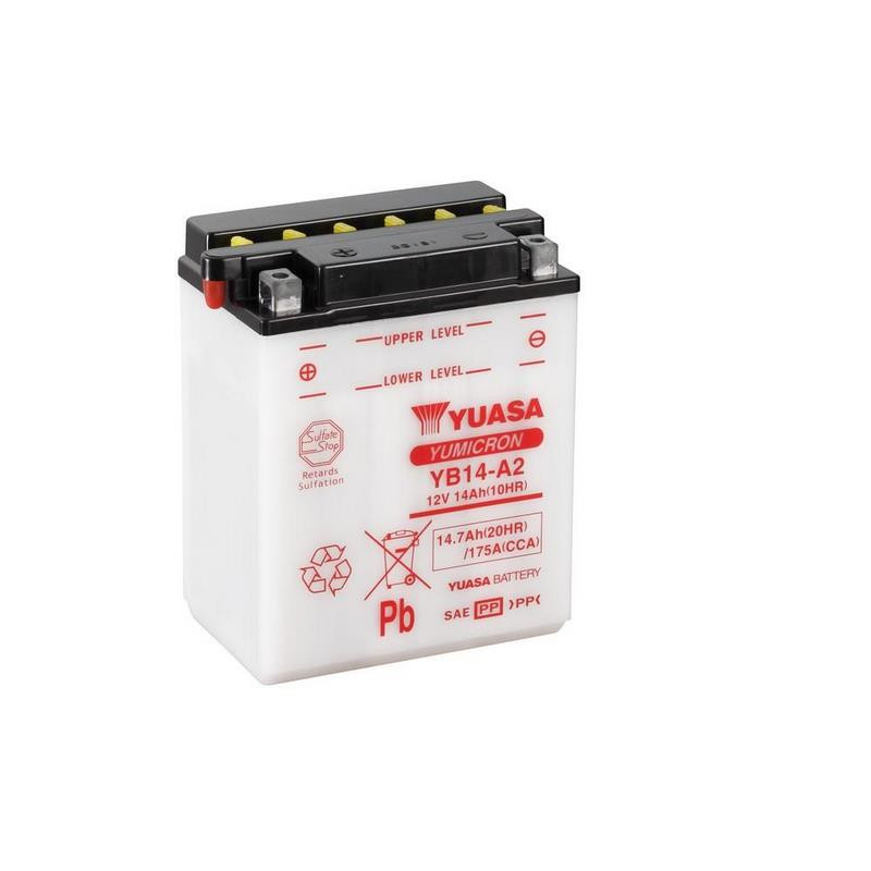 [BYYB14A2CA] BATERÍA YUASA YB14-A2 CP (5)