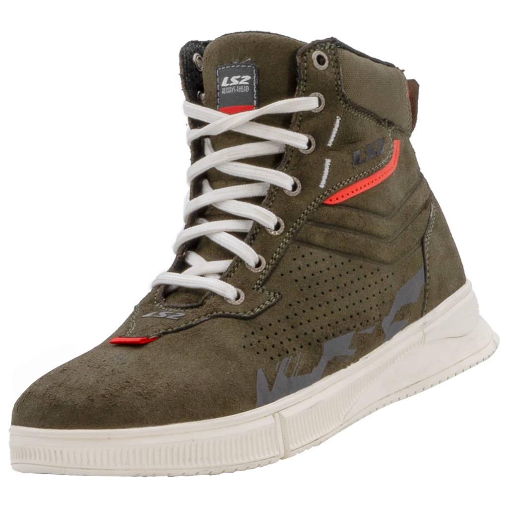 [71100C016139] Botas Moto LS2 Chrome Hombre Verde (39)