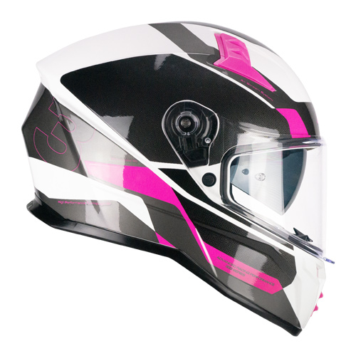 [333G-ALV-94 A1] Casco Integral CGM 333G Onyx Sport Gris Rosa Flúor (XS)